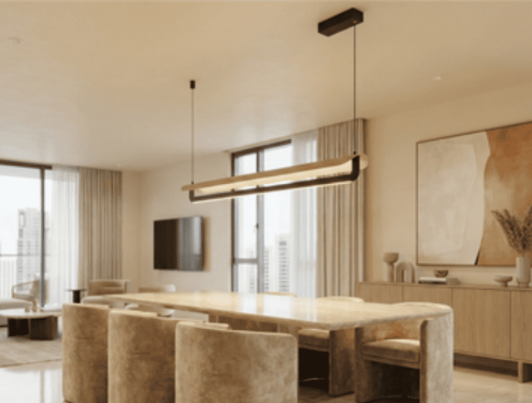 Linear Dining Hanging Lights